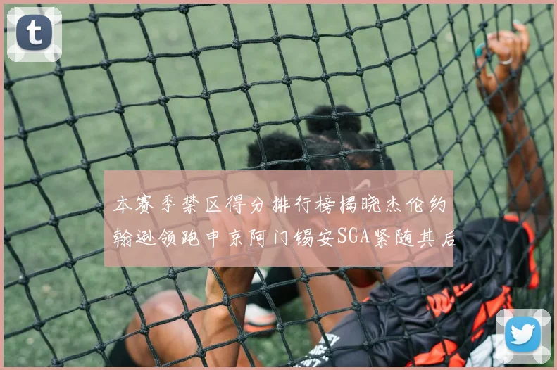 本赛季禁区得分排行榜揭晓杰伦约翰逊领跑申京阿门锡安SGA紧随其后